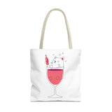 Cute Cat Cocktail Tote Bag – Perfect for Cat Lovers and Party Enthusiasts