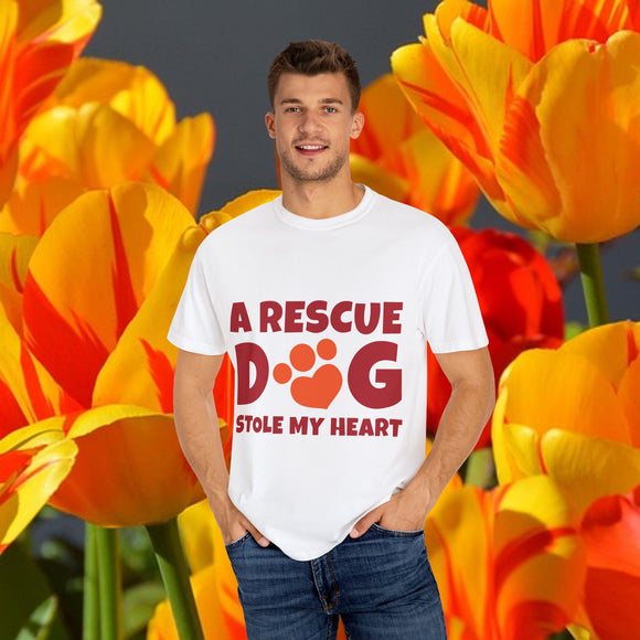 Rescue dog Dyed T-shirt Unisex