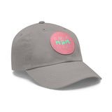 Mom Dog Lover Dad Hat with Leather Patch