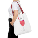 Cute Cat Cocktail Tote Bag – Perfect for Cat Lovers and Party Enthusiasts
