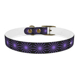 Purple Star Dog Collar — Adjustable Pet Collar with Star Pattern