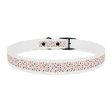 Pet Collar - Colorful Paw Prints Dog Collar