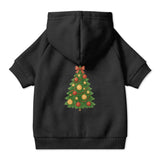 Pet Hoodie with Christmas Tree Design