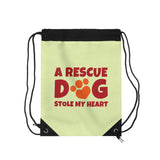 Rescue Pet Adopt Drawstring Bag — Animal Rescue Adoption Tote