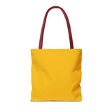 Cute Cat Face Tote Bag - Yellow Pet Lover's Shopping Bag