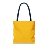 Cute Cat Face Tote Bag - Yellow Pet Lover's Shopping Bag