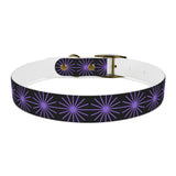 Purple Star Dog Collar — Adjustable Pet Collar with Star Pattern