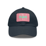 Mom Dog Lover Dad Hat with Leather Patch