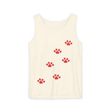 Paw Print Tank Top for Pet Lovers