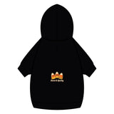 Pet Hoodie — "Sweet & Spooky" Candy Corn Design