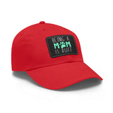 Mom Dog Lover Dad Hat with Leather Patch