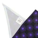 Purple Star Pet Bandana — Star Pattern Dog/Cat Bandana