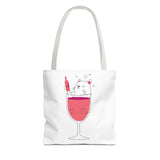 Cute Cat Cocktail Tote Bag – Perfect for Cat Lovers and Party Enthusiasts