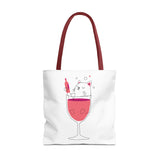 Cute Cat Cocktail Tote Bag – Perfect for Cat Lovers and Party Enthusiasts