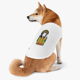 Rasta Marley Dog Tank — Reggae Graphic Pet Shirt