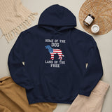 Patriot Dog Hoodie Sweatshirt
