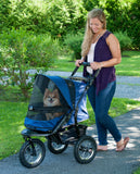 Pet Gear No-Zip Jogger Pet Stroller for Cats/Dogs, Navy
