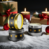 Cat-Themed Tin Candles - Cozy Home Decor, Gift for Pet Lovers, Relaxation Accessories, Cat Lover Gift, Aromatherapy Candles