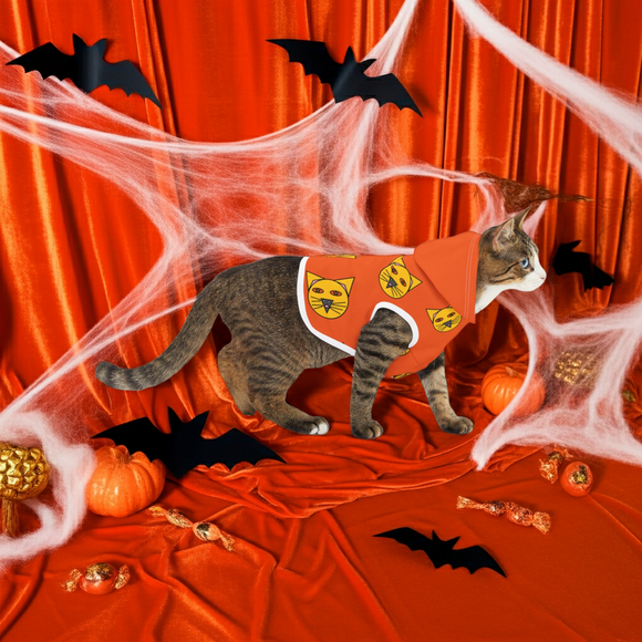 Cat Hoodie Candy Corn Halloween Costume