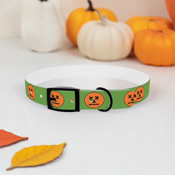 Halloween pumkin collar