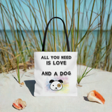 summer tote bags for pet lovers front side