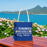 Coffee & Dog Hair Tote Bag - Fun & Functional Everyday Carry