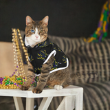 mardi gras pet hoodies