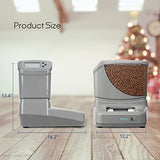 PortionPro Rx Automatic Pet Feeder (for Both Cats and Dogs) - Prevents Food Stealing and Delivers Scheduled Meals