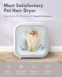 Homerunpet Drybo Plus Automatic Pet Dryer for Cats and Small Dogs - Ultra Quiet Dog Hair Dryer with Smart Temperature Control and 360 Drying
