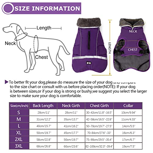 WoQtreFly Pawbibi Sport - Waterproof Winter Jacket With Built-In - Foto 9