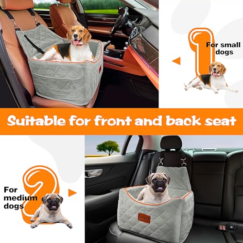 Foam dog car seat best sale