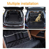 BRONZEMAN Pet Cargo Cover Liner for SUV and Car,Non Slip,Waterproof Dog Seat Cover Mat for Back Seat Trucks/SUV with Bumper Flap Protector,Large Size Universal Fit