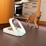 Automatic Pet Feeder - Sureflap - SureFeed Microchip Pet Feeder - MPF001 - Suitable for Both Wet and Dry Food - Bonus eOutletDeals Pet Towel